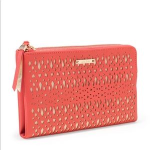 Stella & Dot double clutch in Geranium
